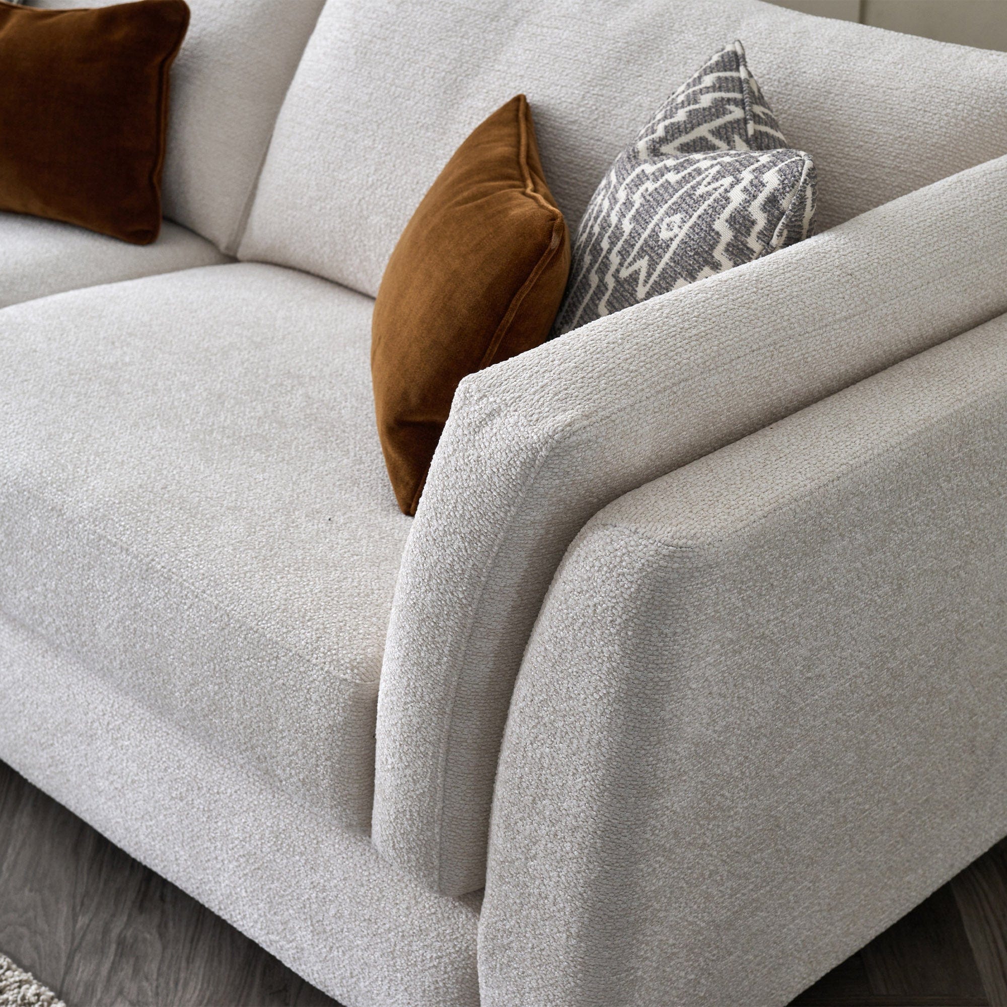 Santa Monica - LHF Chaise Sofa, Fabric - Image 3