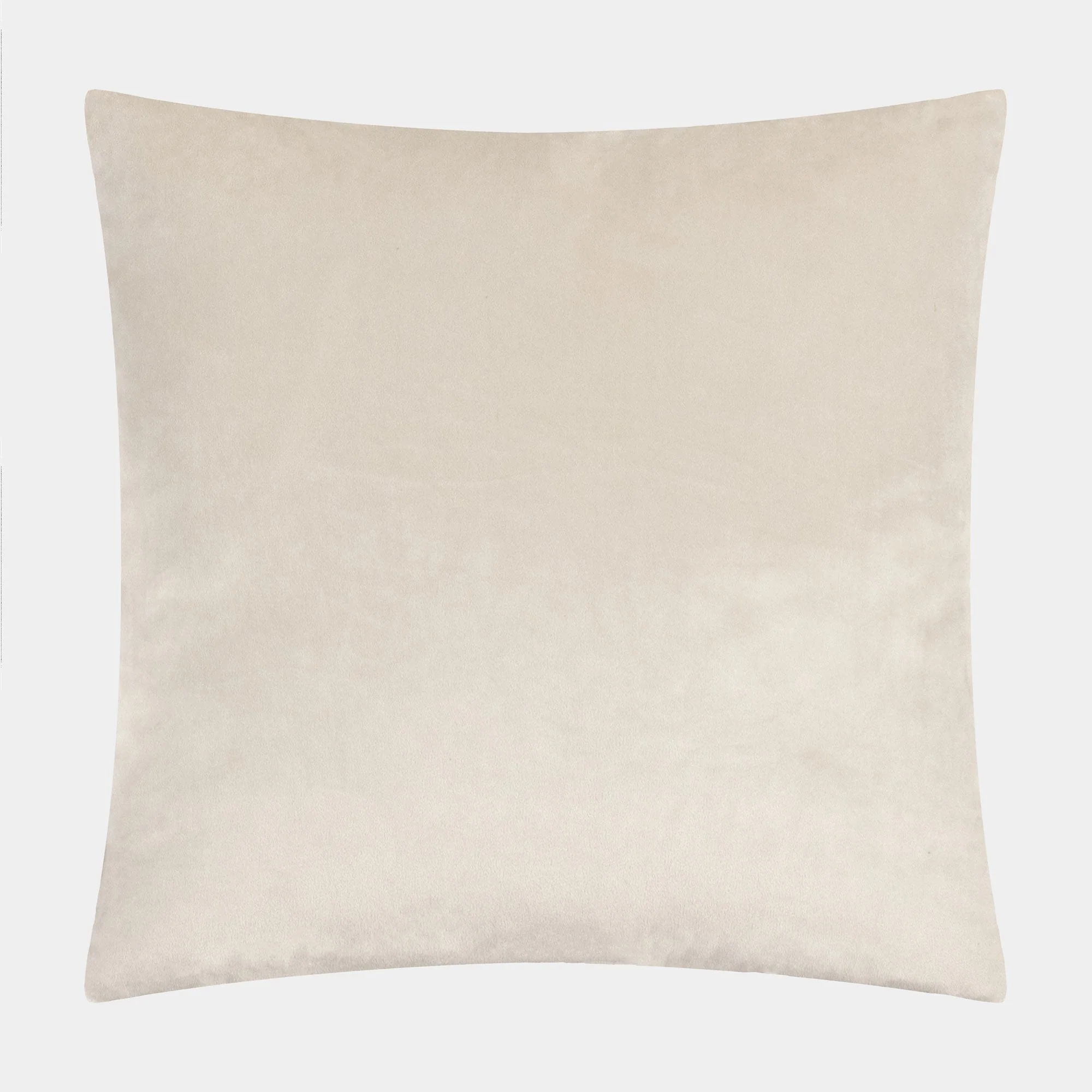 Savoy Stripe Velvet - Oyster Cushion 50x50cm - Image 5