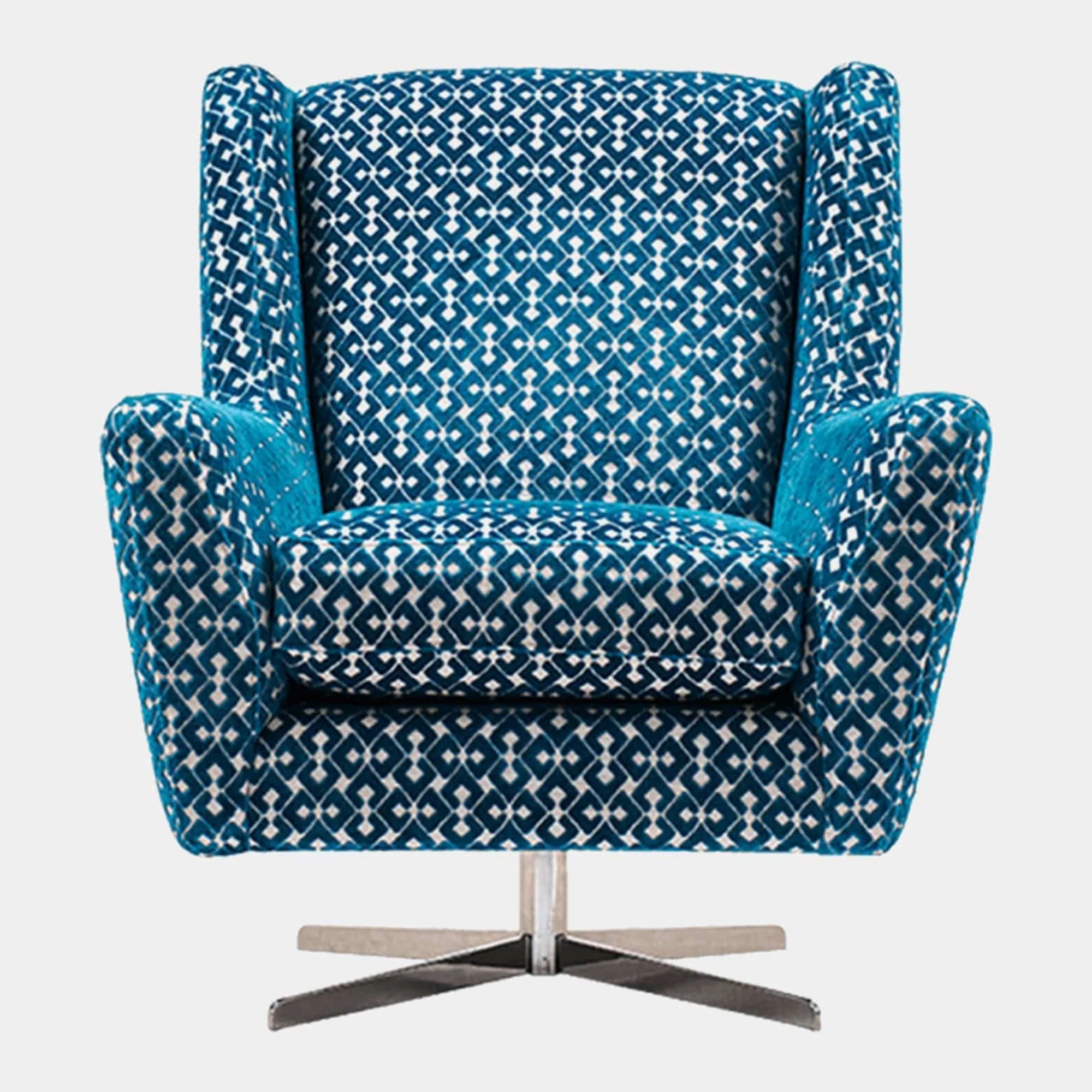 Scala - Swivel Accent Chair, Fabric