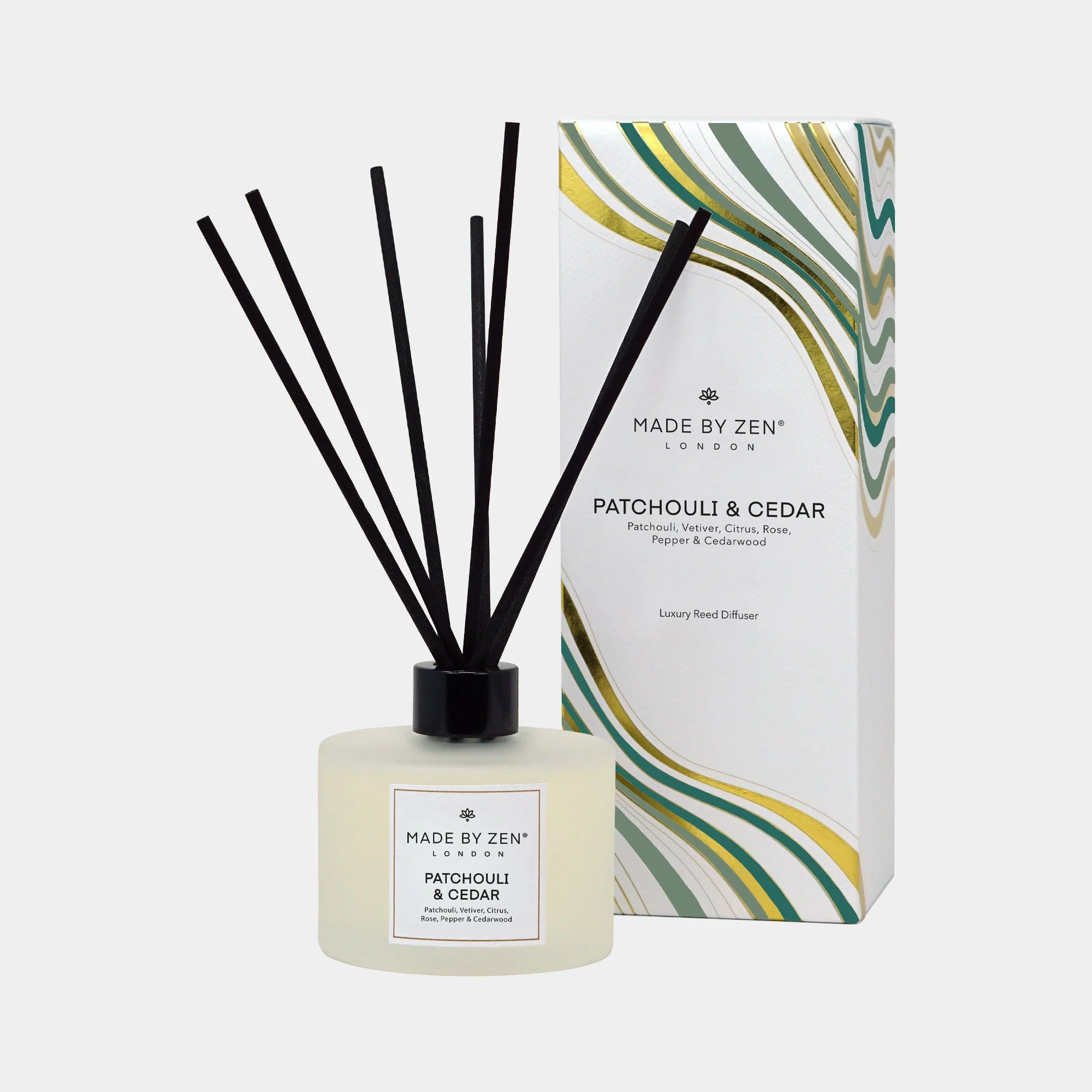 Made By Zen - Signature Patchouli & Cedar Reed Diffuser 200ml