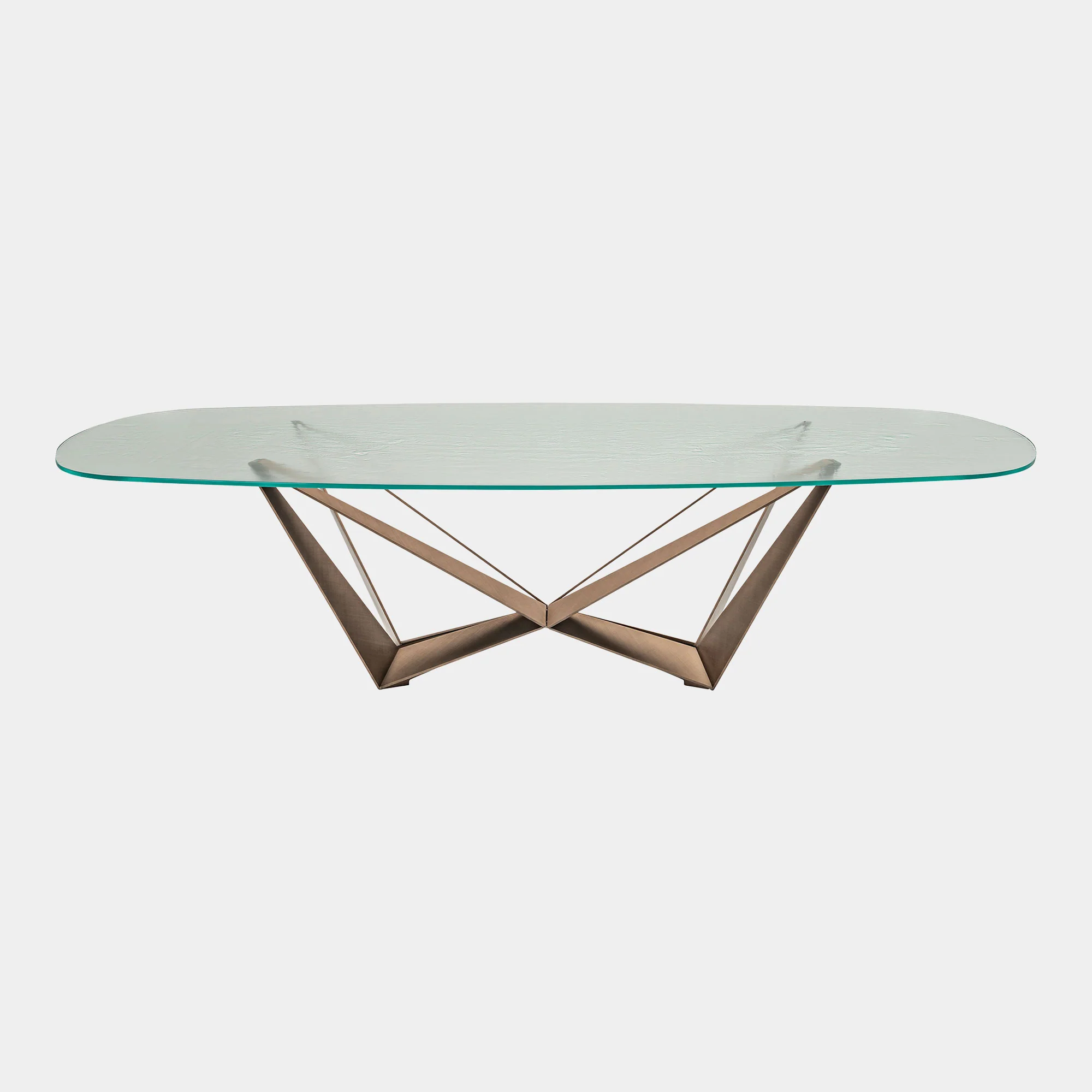 Cattelan Italia Skorpio Mist - Glass Dining Table - Image 3