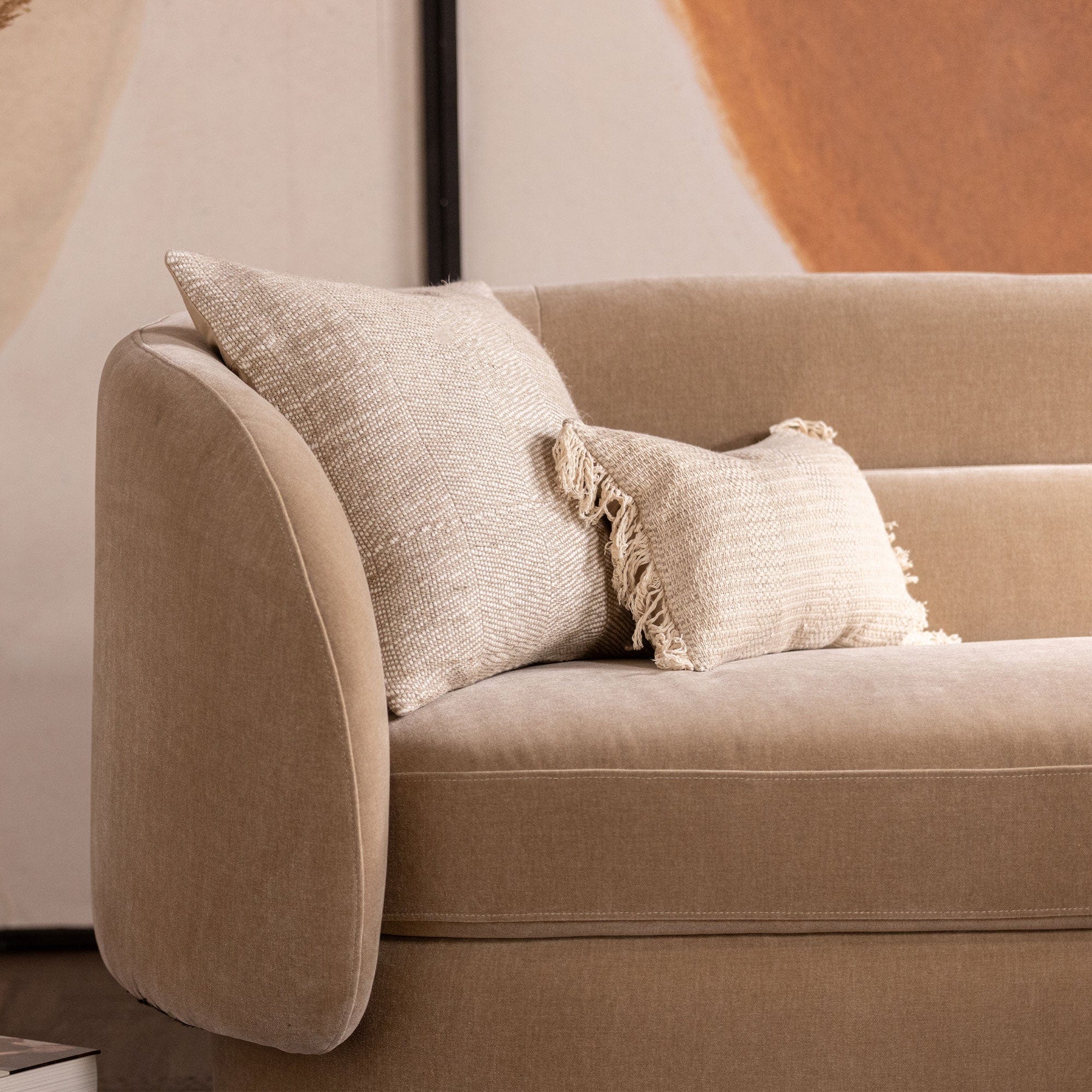 Sophia - 3 Seat Sofa, Fabric - Image 4