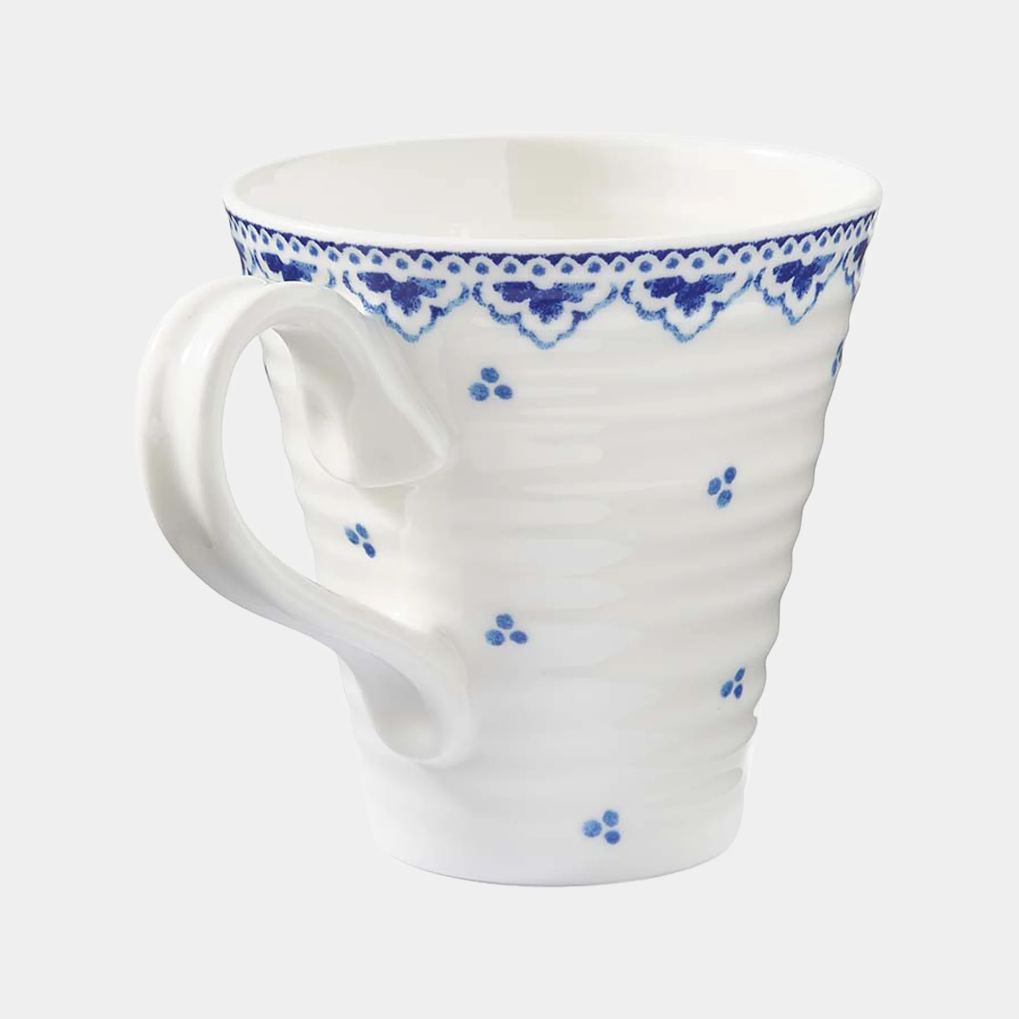 Sophie Conran Blue - Mugs, Set of 4 - Image 4