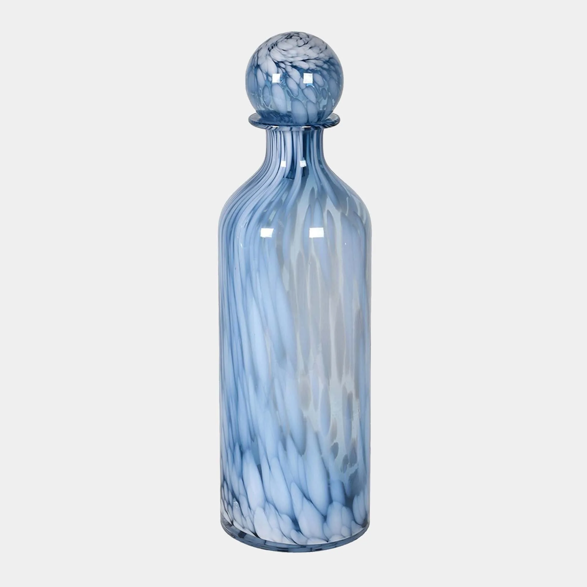Speckled Dream - Blue Decorative Bottle