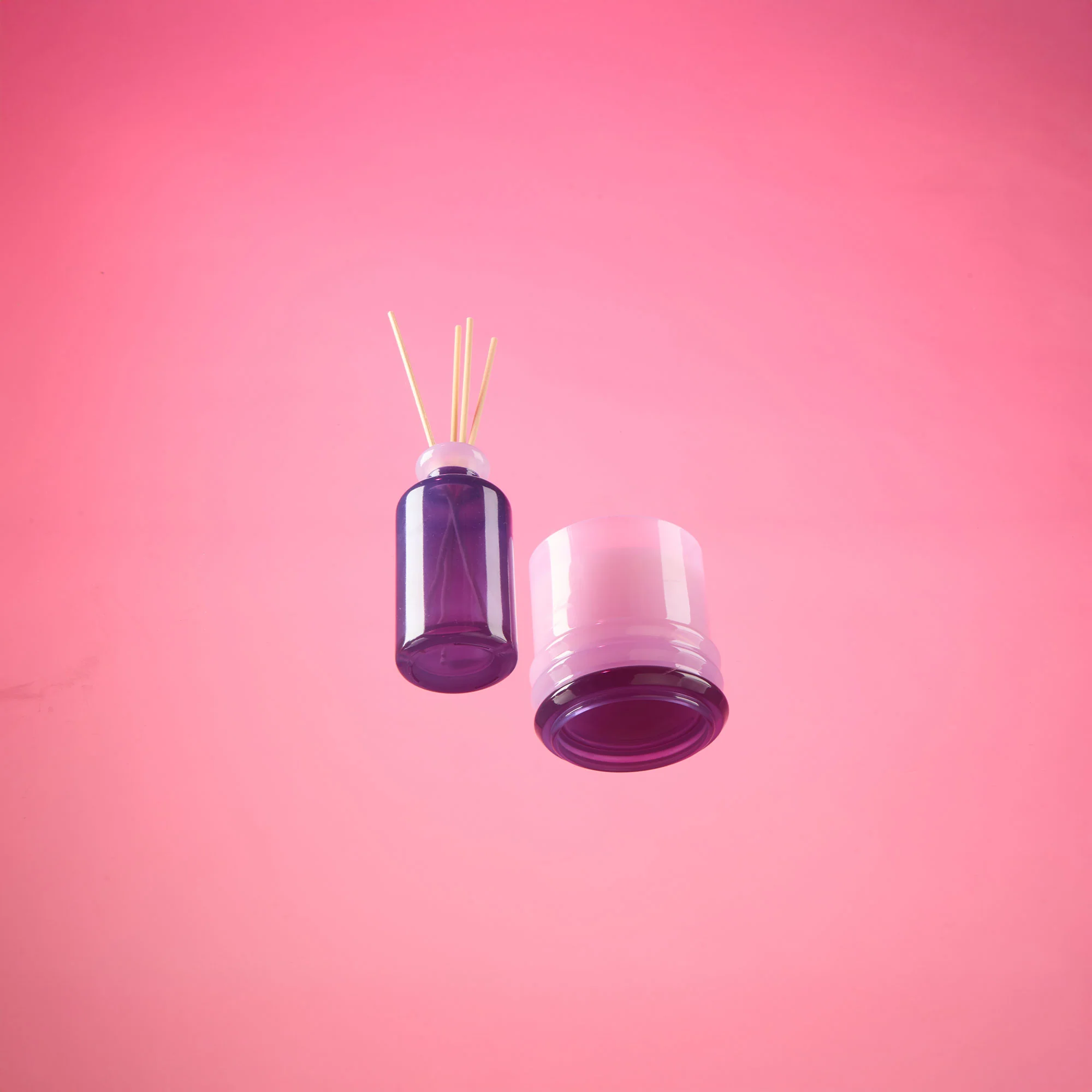Paddywax Stacked - Violet Vanilla Reed Diffuser 94ml - Image 2