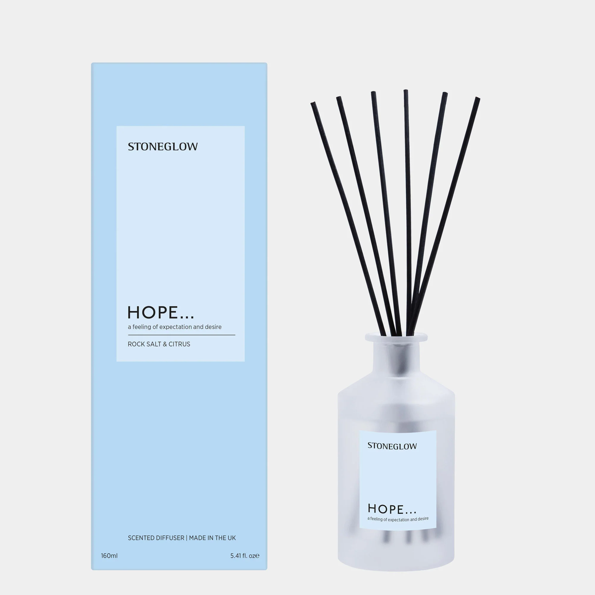 Stoneglow Hope - Rock Salt & Citrus Reed Diffuser & Candle Set - Image 3