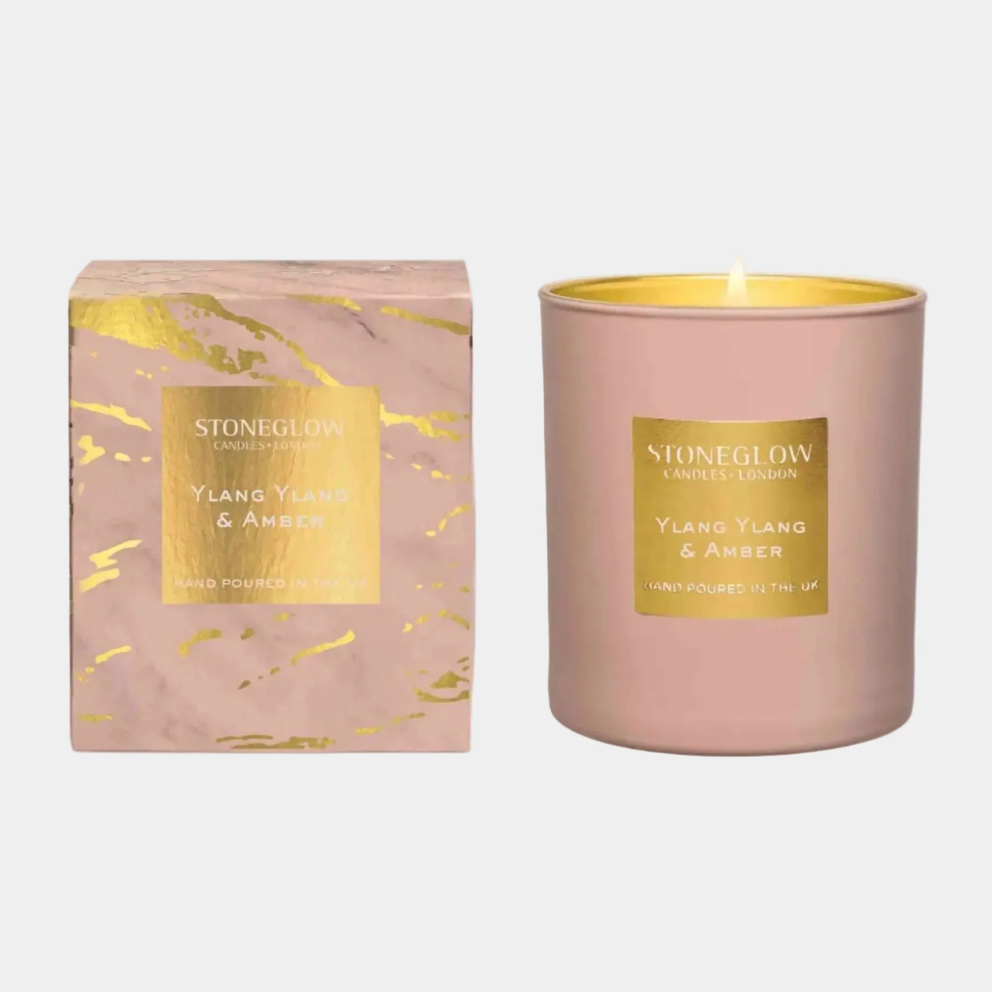 Stoneglow Luna - Ylang Ylang & Amber Candle 220g