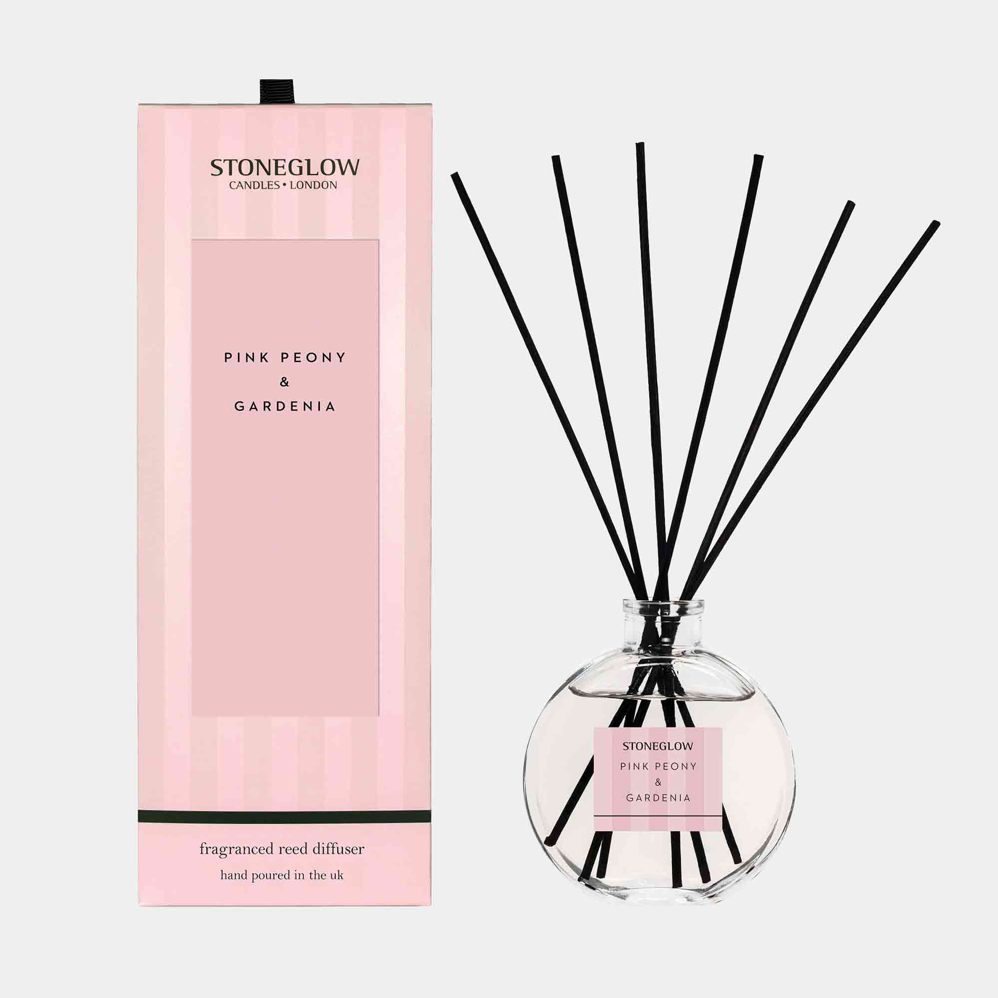 Stoneglow Modern Classics - Pink Peony & Gardenia Reed Diffuser 210ml