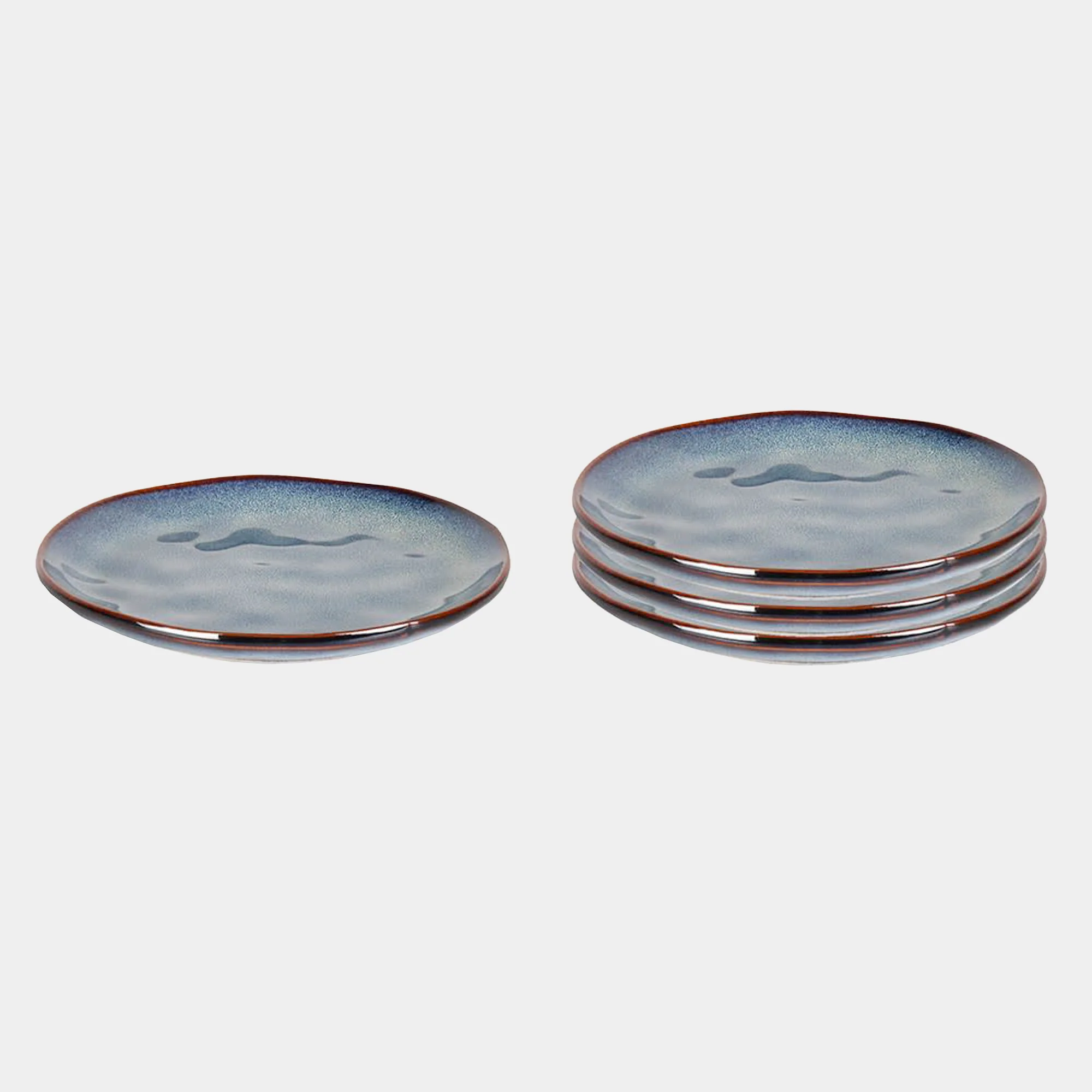 Storm - Side Plates Set of 4, Blue
