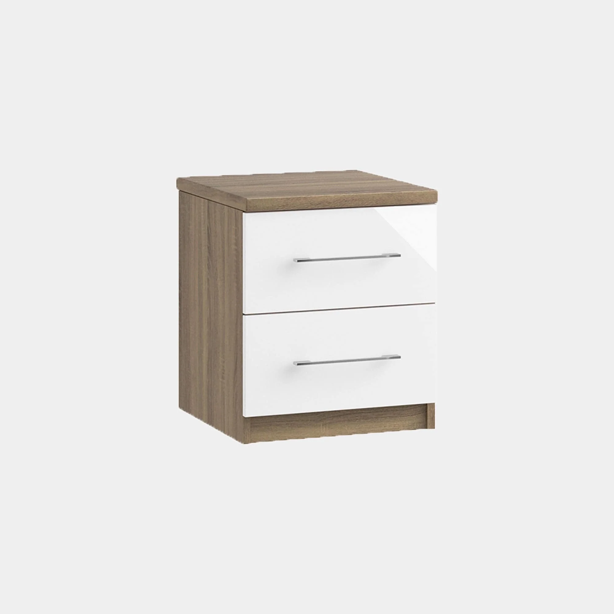 Strasbourg - 2 Drawer Bedside Table