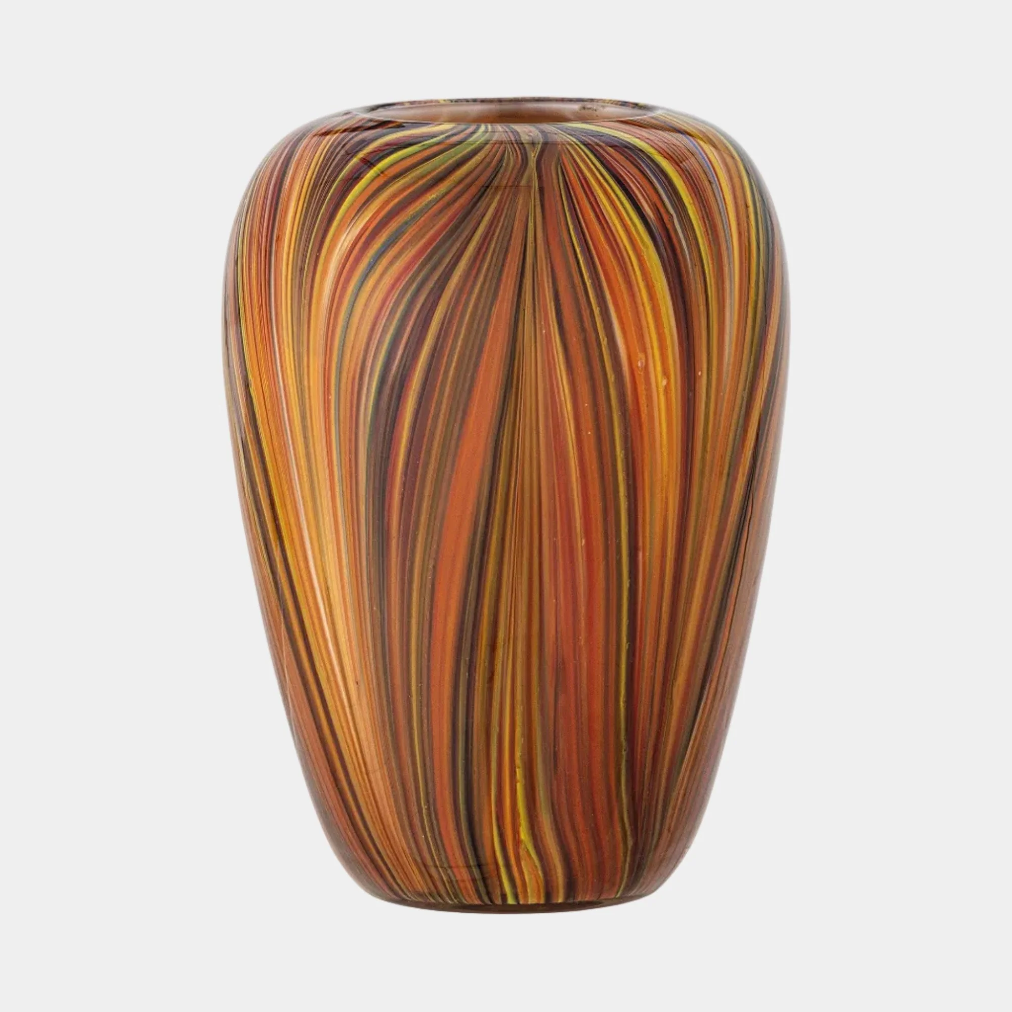 Sunny - Glass Vase, Orange