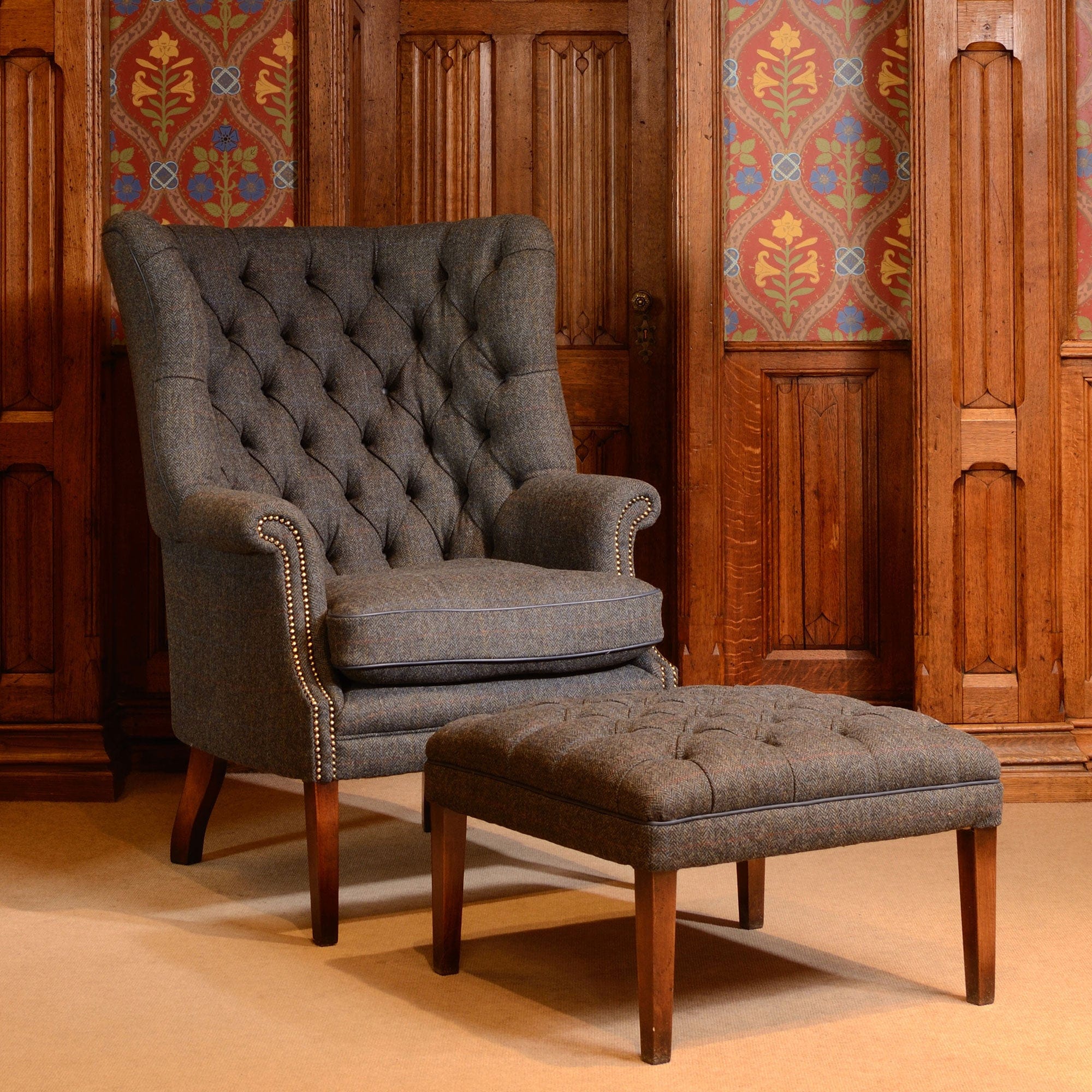 Tetrad MacKenzie - Footstool, Fabric - Image 2