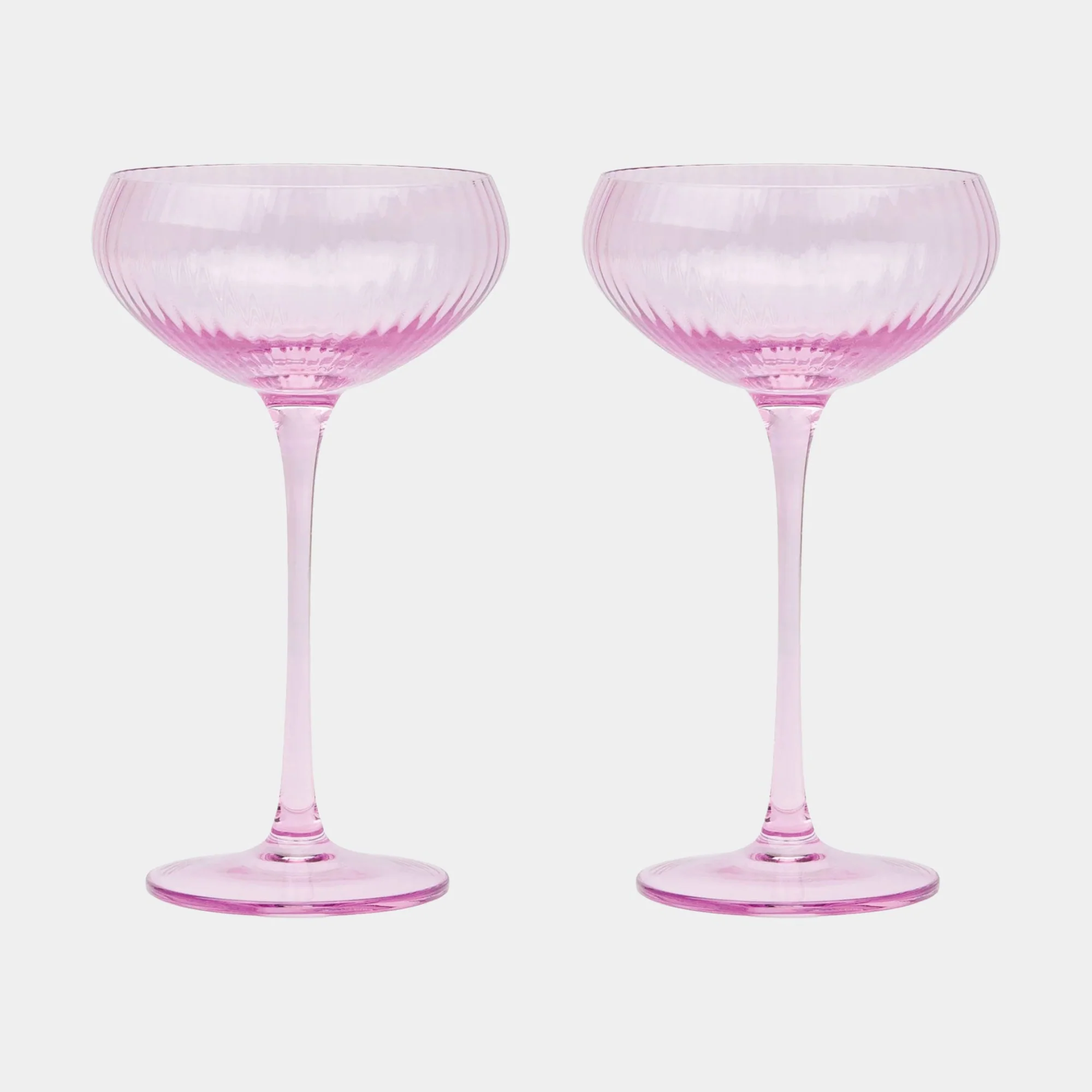 The Lou Coupe Lilac - Cocktail Glasses, Set of 2