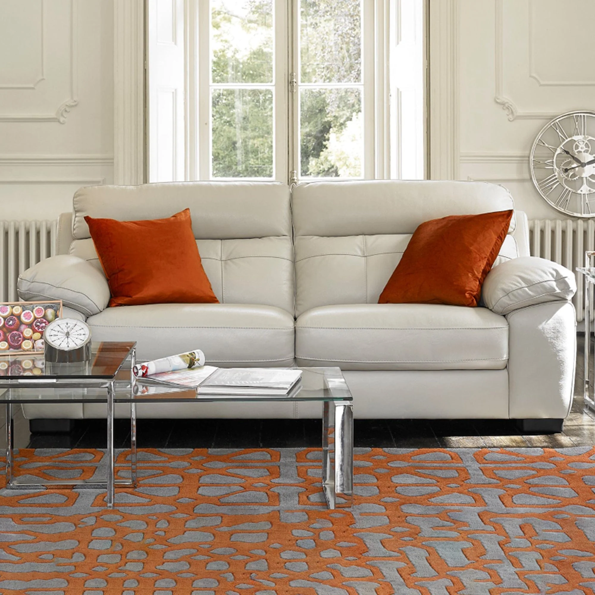 Trapani - 2.5 Seat Sofa, Leather - Image 2