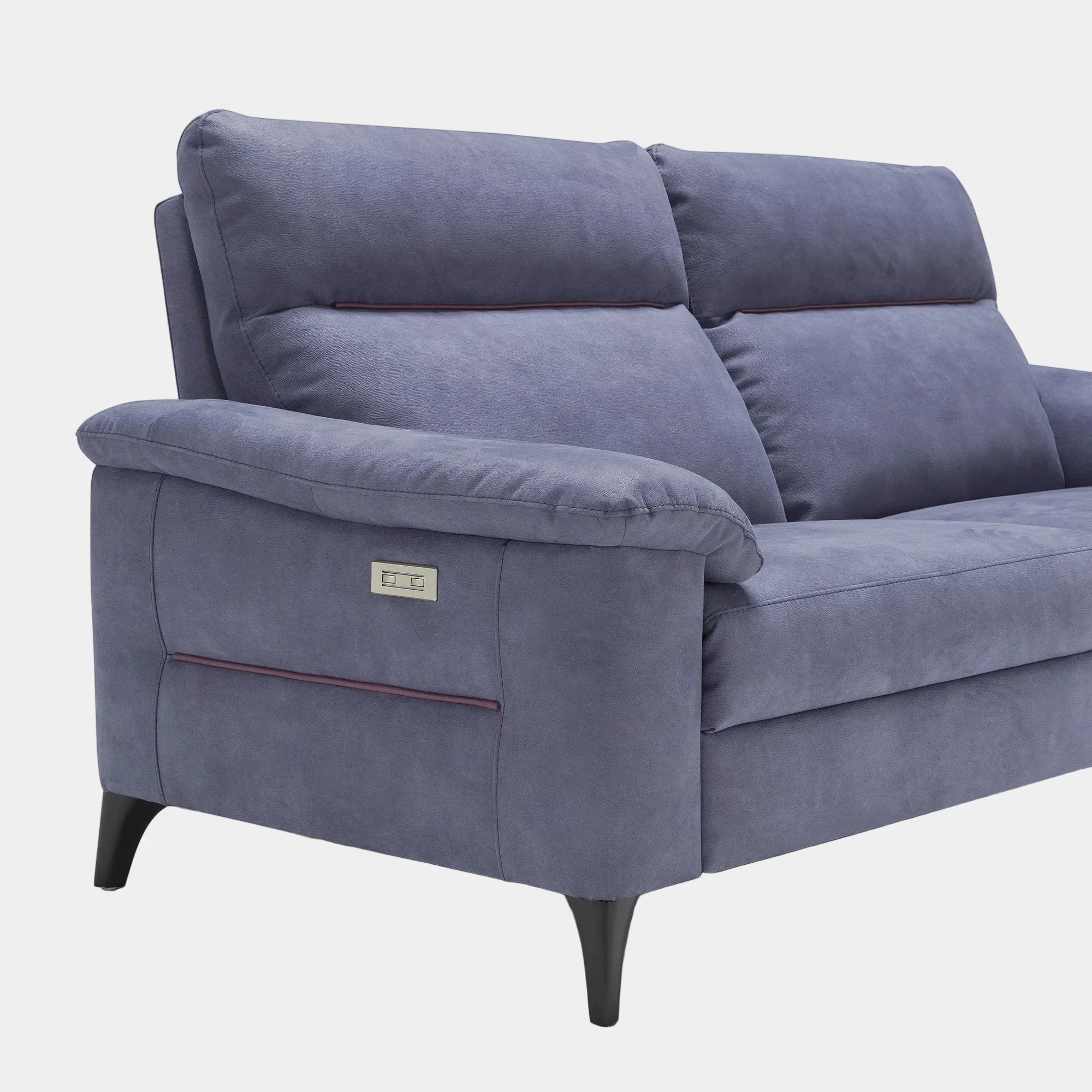 Treviso - 2 Seat Power Recliner Sofa, Fabric - Image 4