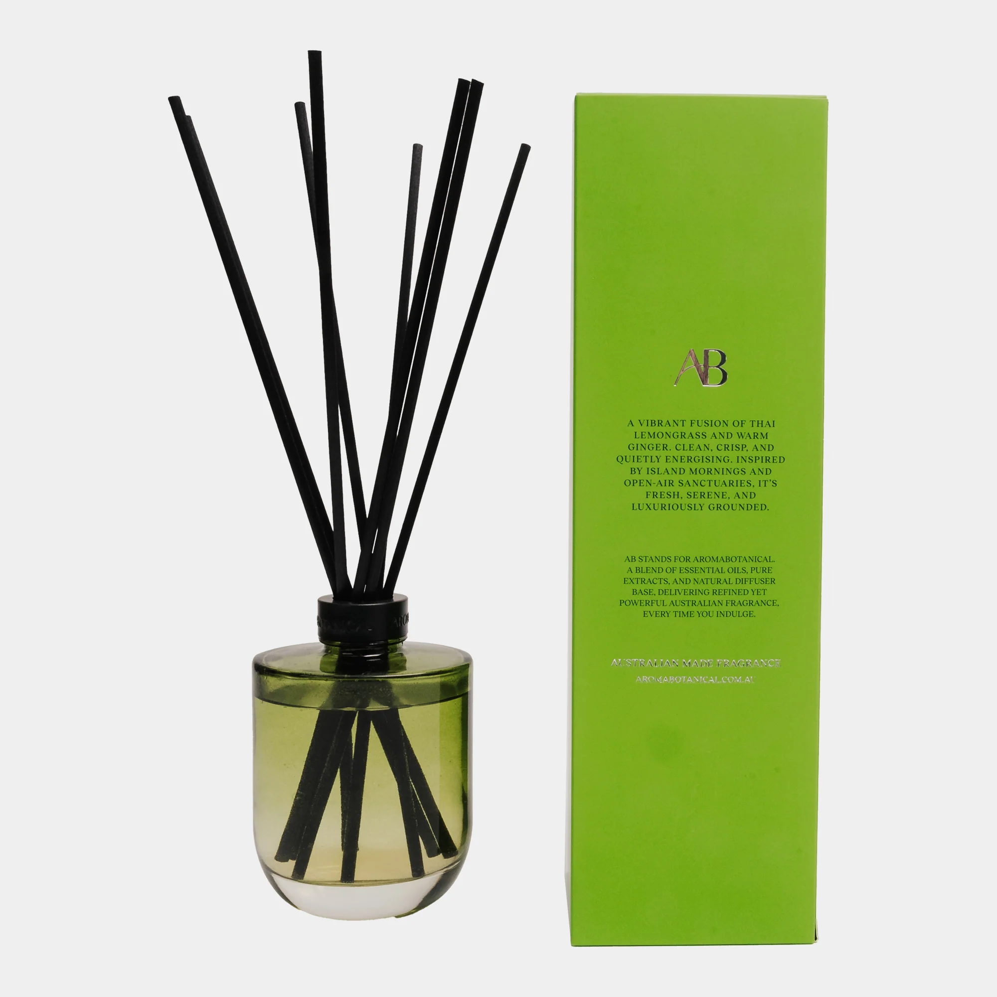Aromabotanical Koh Samui - Thai Lemongrass & Ginger Reed Diffuser 400ml - Image 2