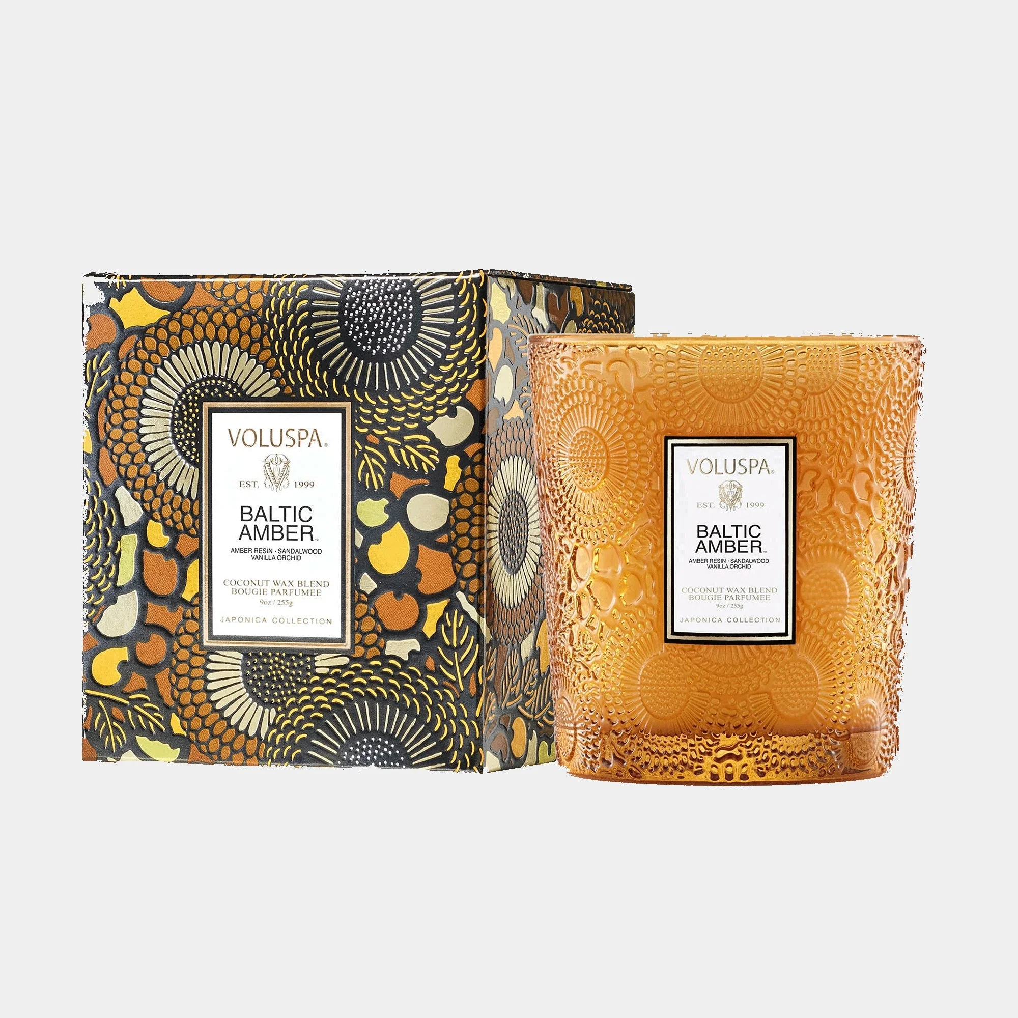 Voluspa Baltic Amber - Sandalwood & Vanilla Orchid Candle