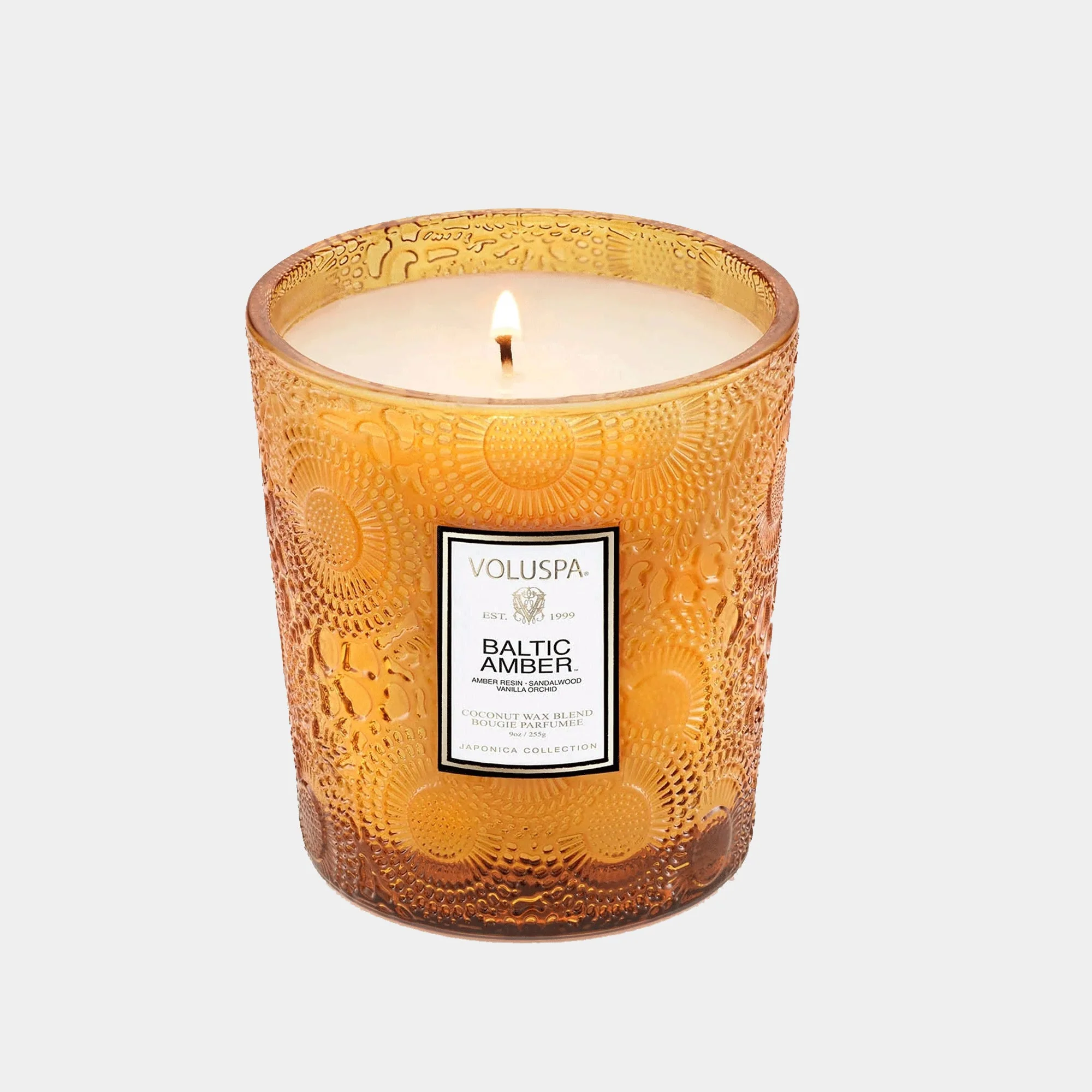 Voluspa Baltic Amber - Sandalwood & Vanilla Orchid Candle - Image 3