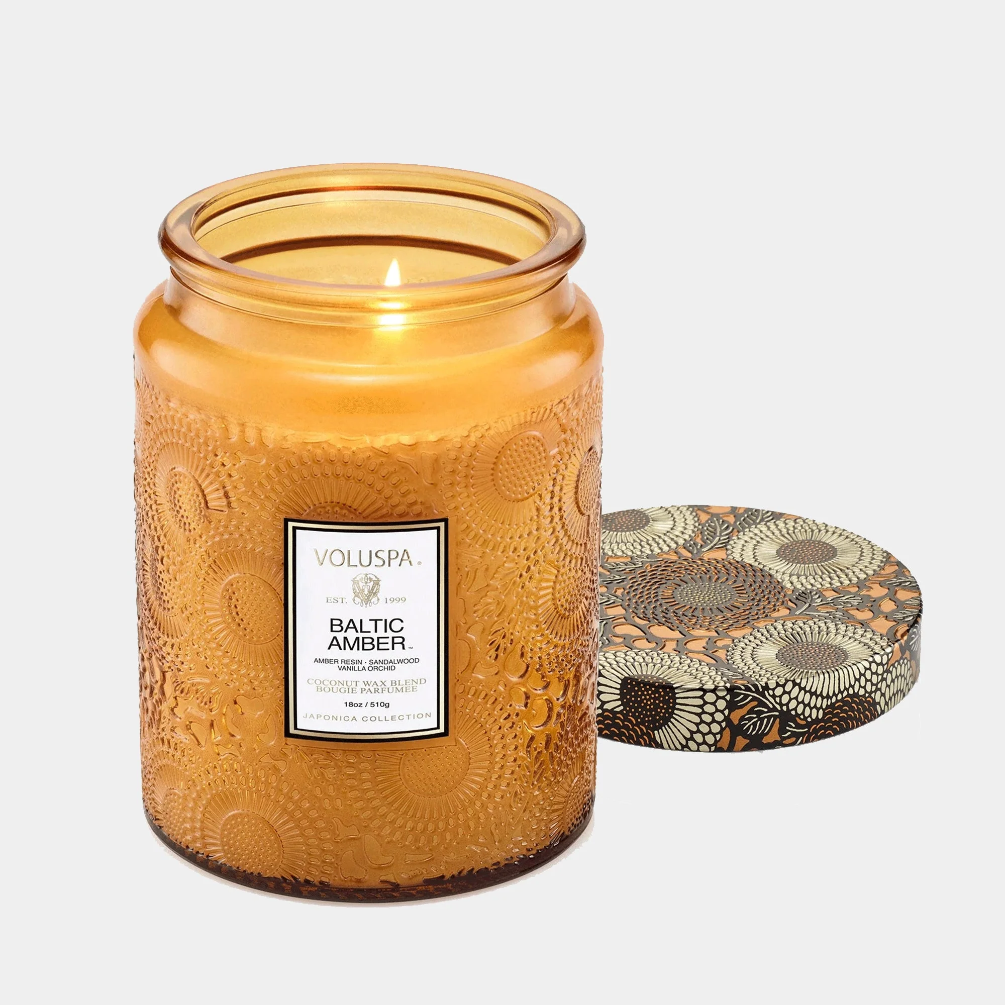 Voluspa Baltic Amber - Sandalwood & Vanilla Orchid Candle 510g