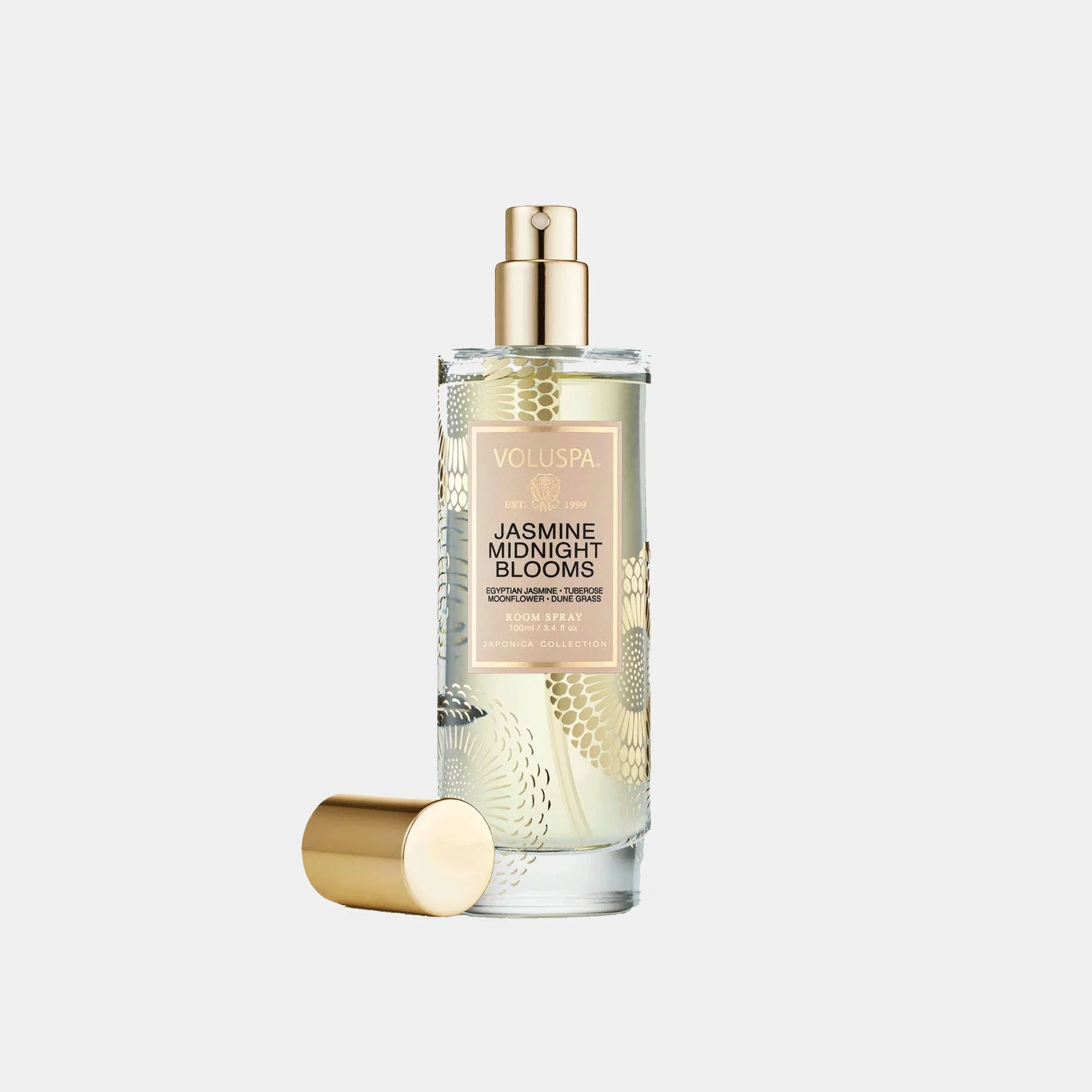 Voluspa Jasmine Midnight Blooms - Egyptian Jasmine, Tuberose, Moonflower & Dune Grass Room Spray 100ml - Image 2