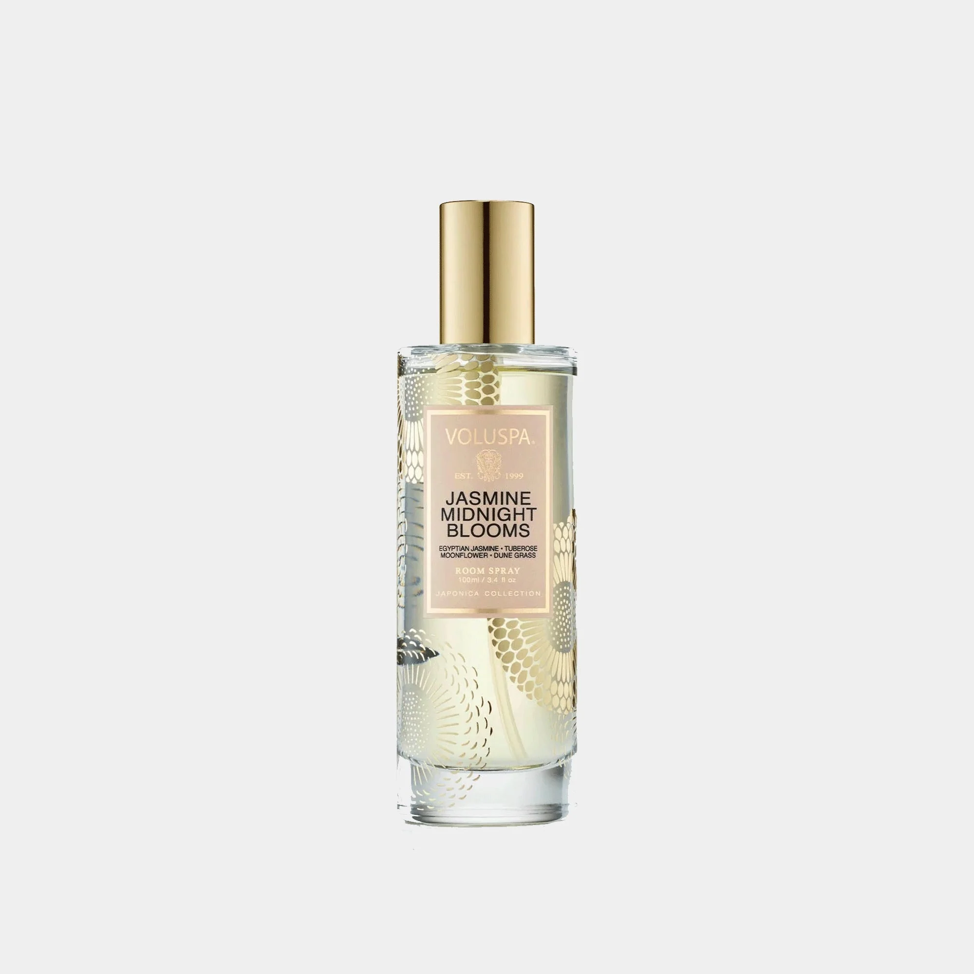 Voluspa Jasmine Midnight Blooms - Egyptian Jasmine, Tuberose, Moonflower & Dune Grass Room Spray 100ml - Image 3