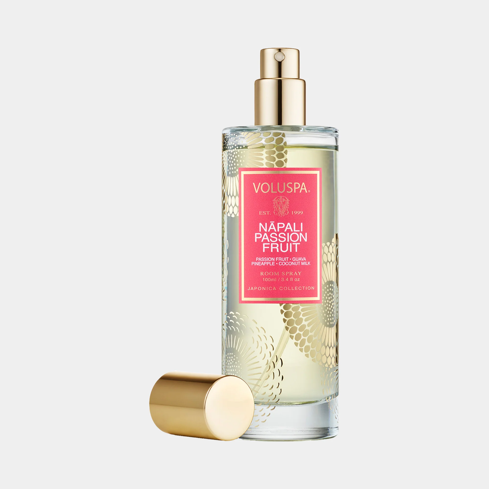 Voluspa Napali Passion Fruit - Guava, Pineapple & Coconut Milk Room Spray 100ml - Image 4