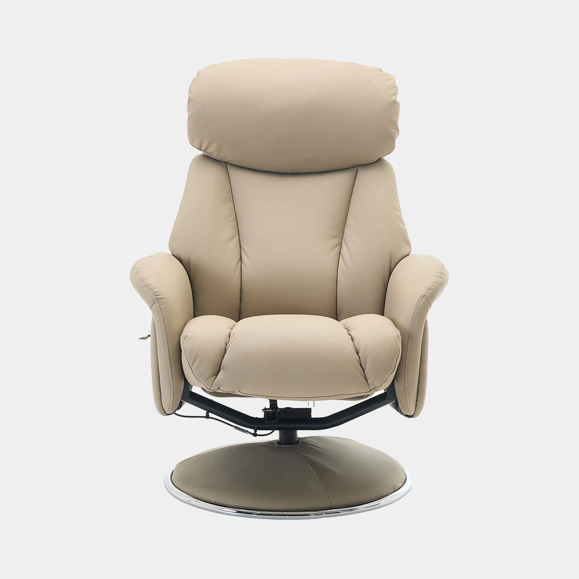 Yukon - Swivel Recliner Chair With Footstool - Image 19