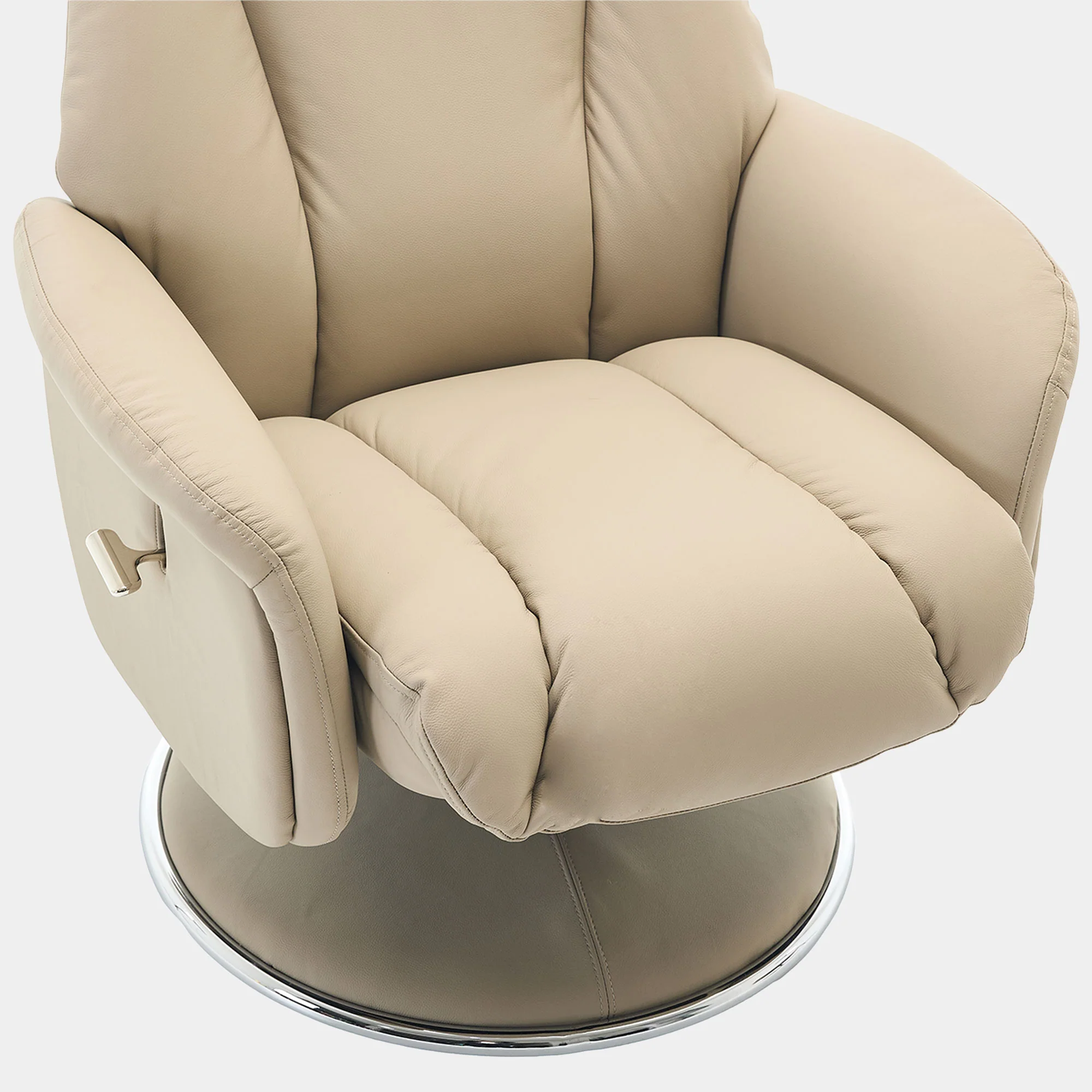 Yukon - Swivel Recliner Chair With Footstool - Image 26