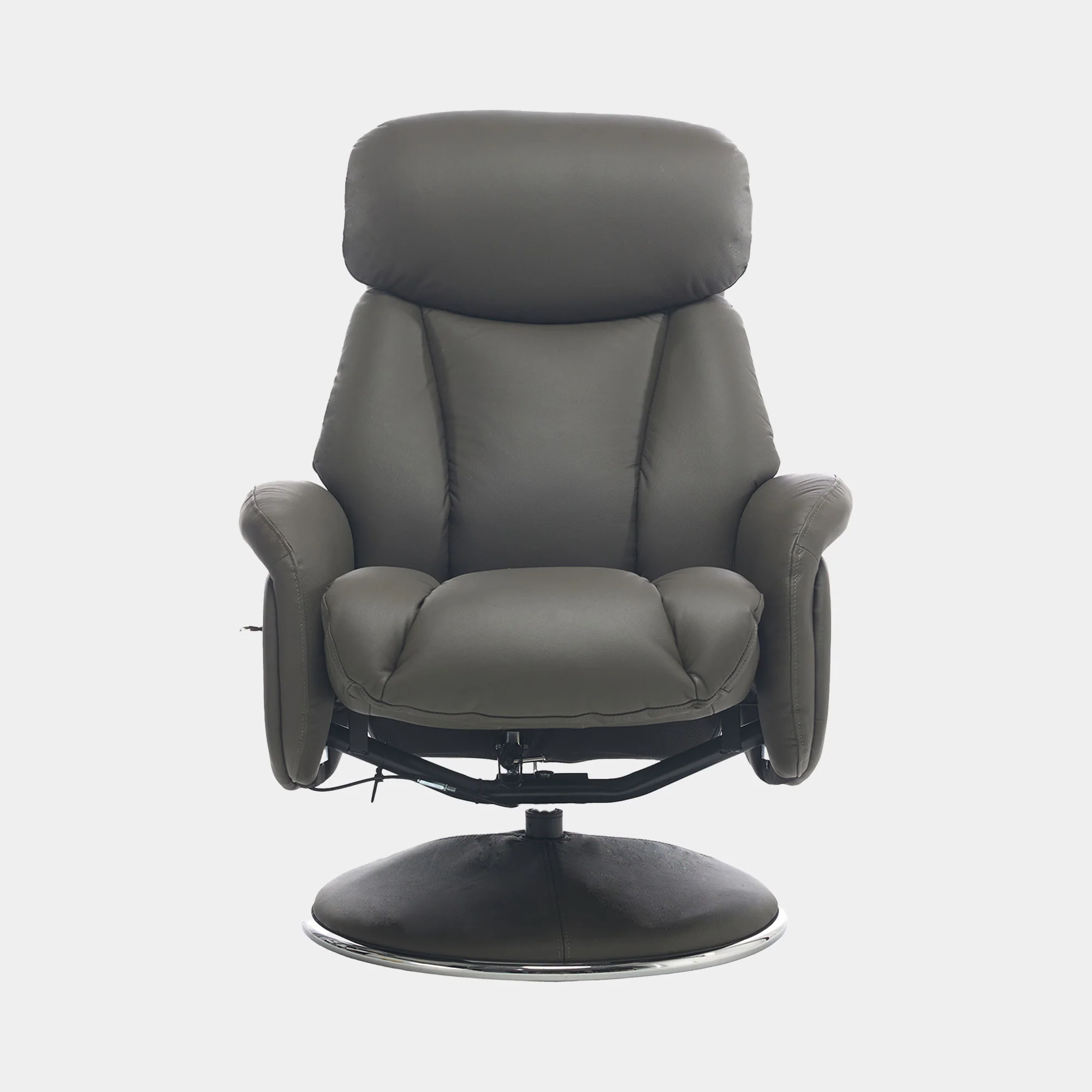 Yukon - Swivel Recliner Chair With Footstool - Image 5