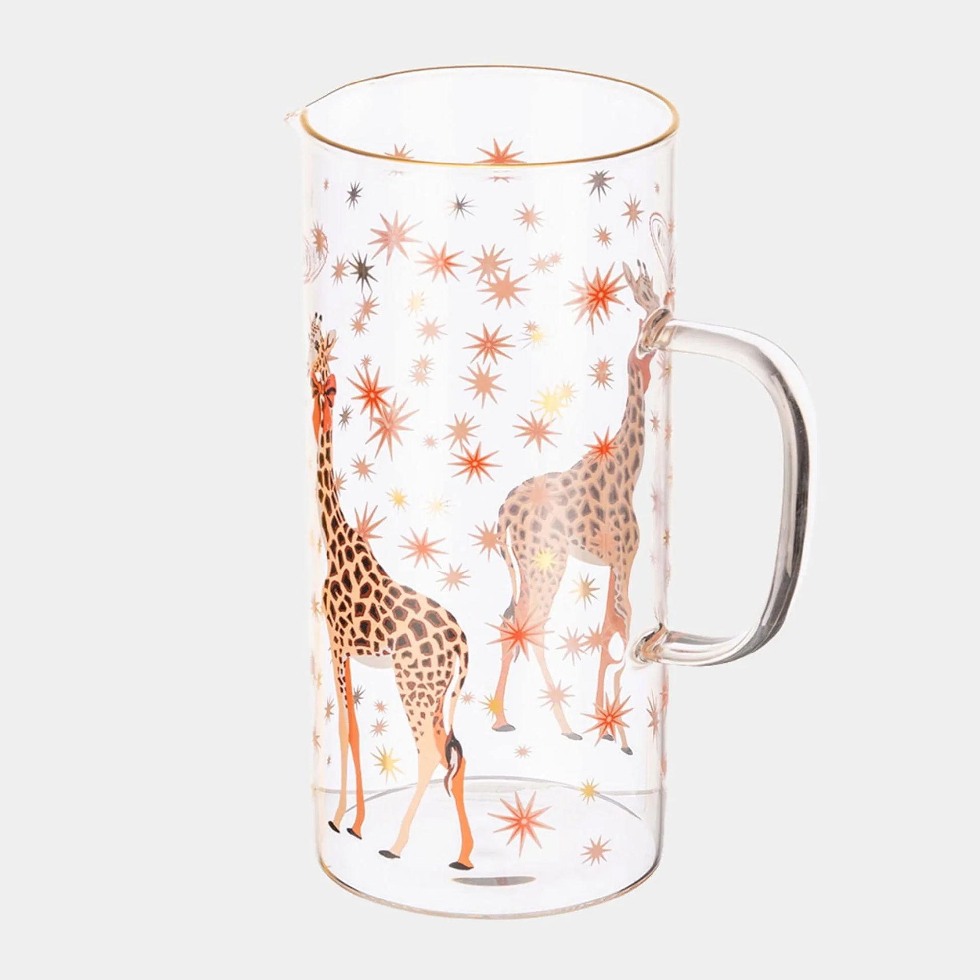 Yvonne Ellen Giraffe - Glass Jug - Image 3