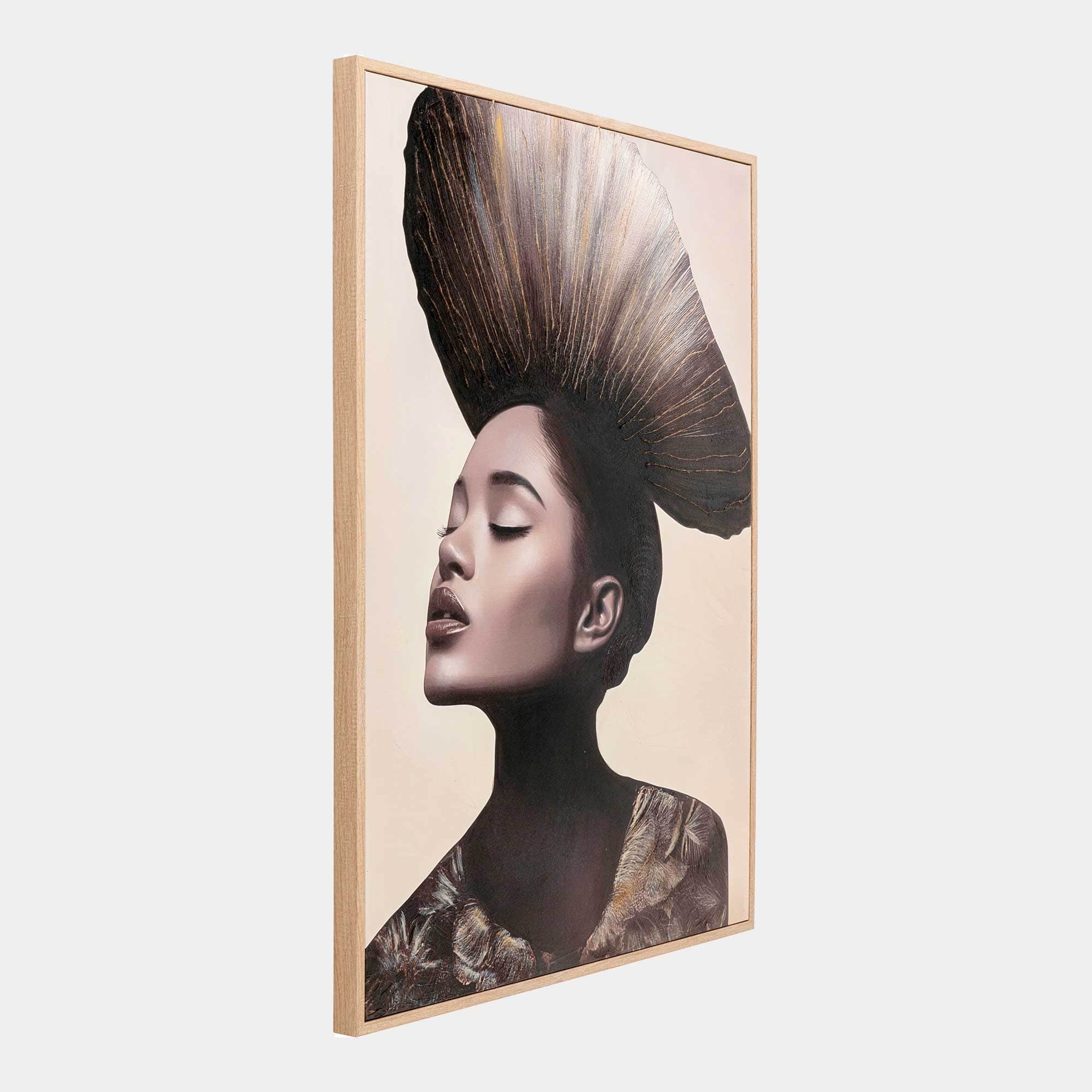 Zuri Amani - Framed Canvas Wall Art - Image 2