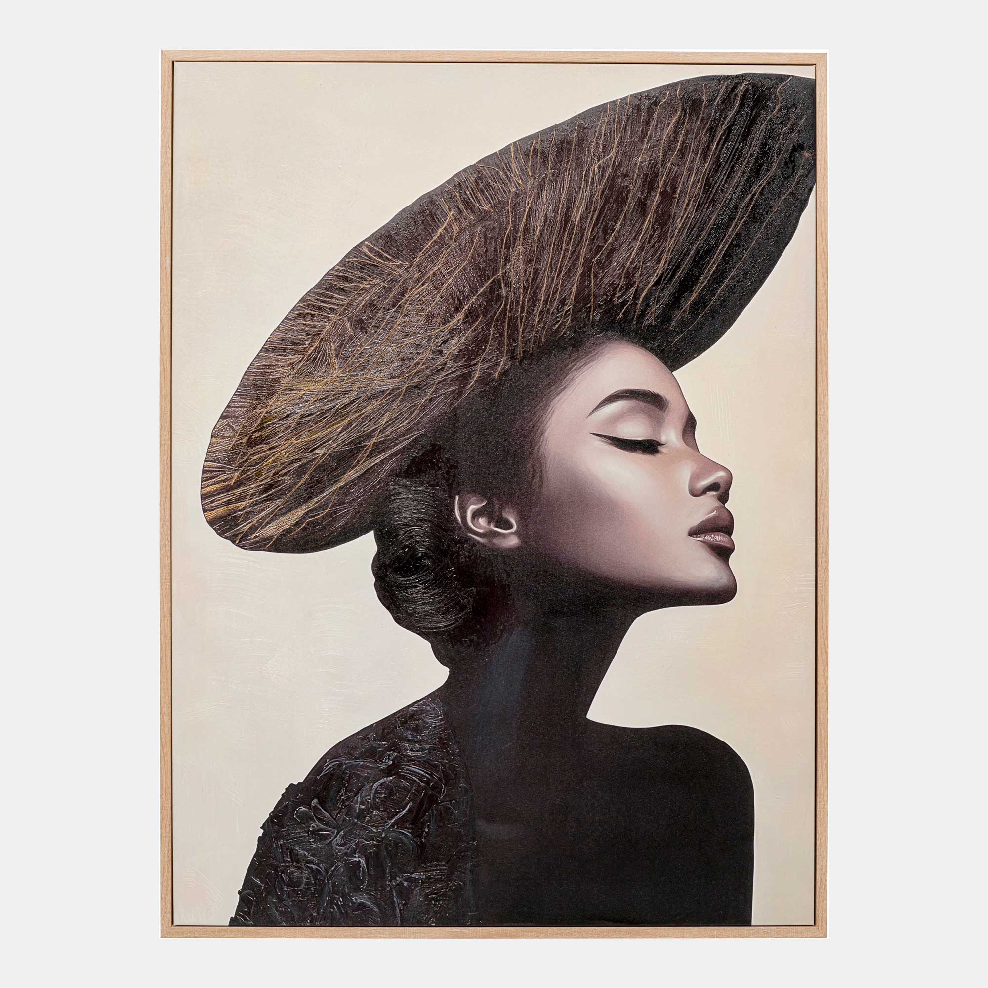 Zuri Imani - Framed Canvas Wall Art