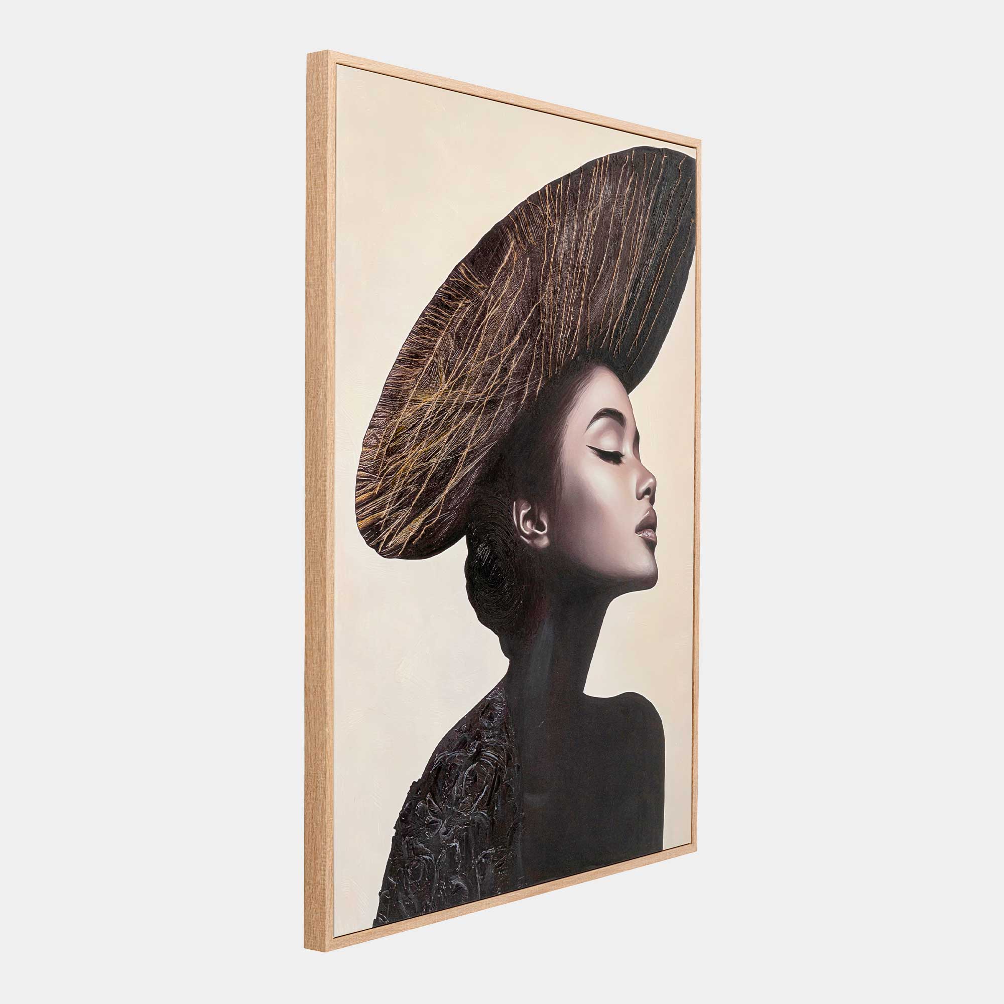 Zuri Imani - Framed Canvas Wall Art - Image 2